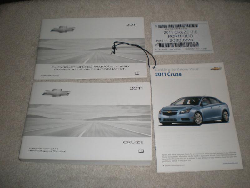 2011 chevrolet cruze owner manual