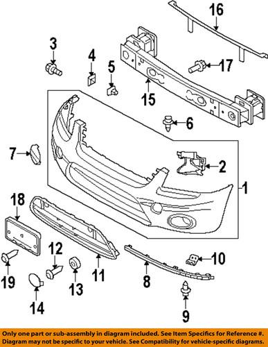 Ford oem 9t1z17a385ad license plate bracket-license bracket