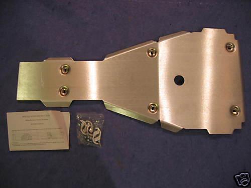 White brothers frame skid plate for suzuki ltz250