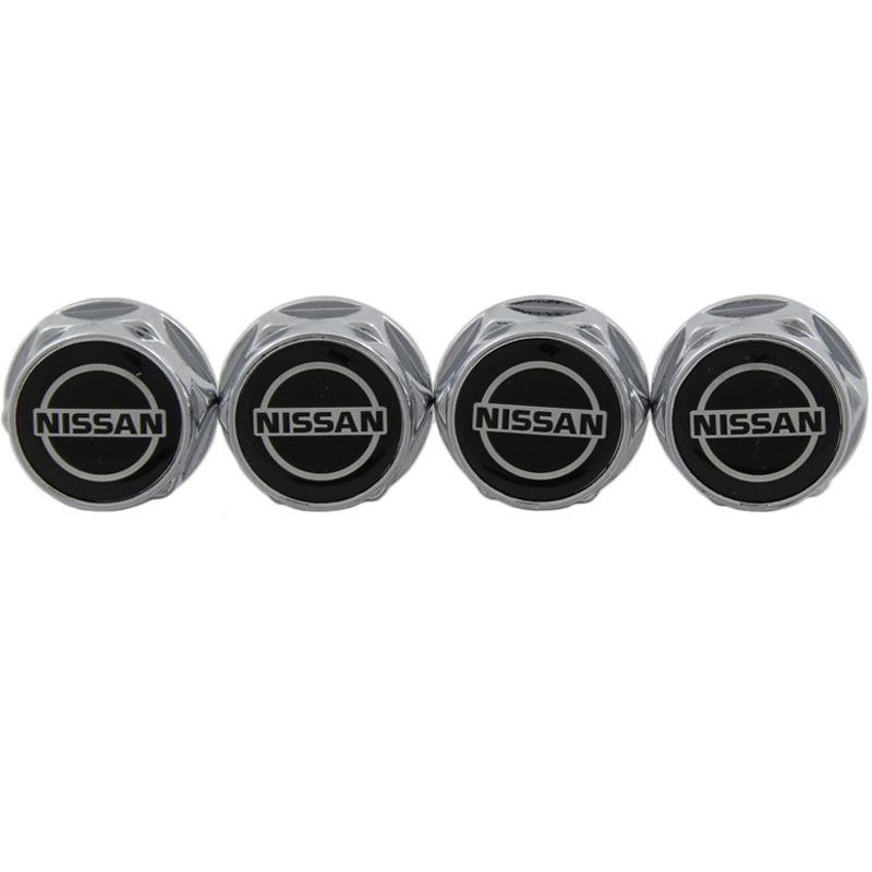 Nissan  logo emblem metal license plate frame bolt screw set (4)  usa shipper 