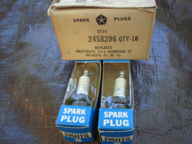  indian / harley motorcycle sparkplugs cp34 chrysler n.o.s.  