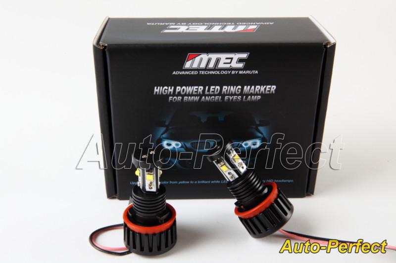 Mtec h8 18w v2 led angel eye bulbs bmw e92 e93 3 series 335i m3