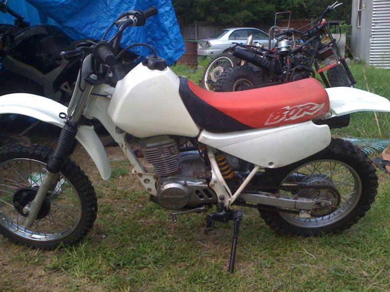 1997 honda xr80r running engine kick start motor only