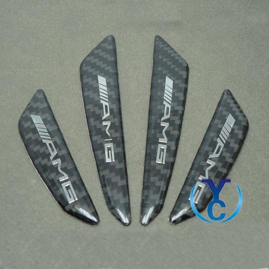 Mercedes-benz / / / amg carbon fiber car door scratches x4pcs