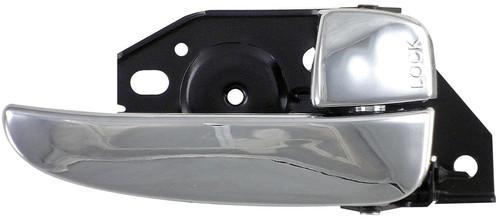 Int door handle front rh, rear rh w/theft deterrent, chrome platinum# 1231702