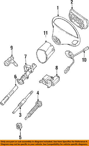 Mercedes-benz-mb oem 1265453124 steering column & wheel-signal switch