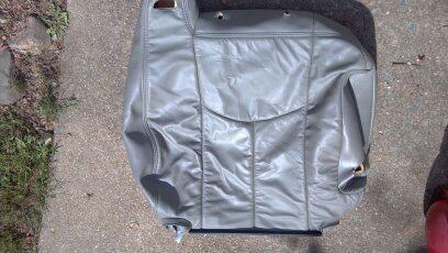 Gm turck leather seat back cover,