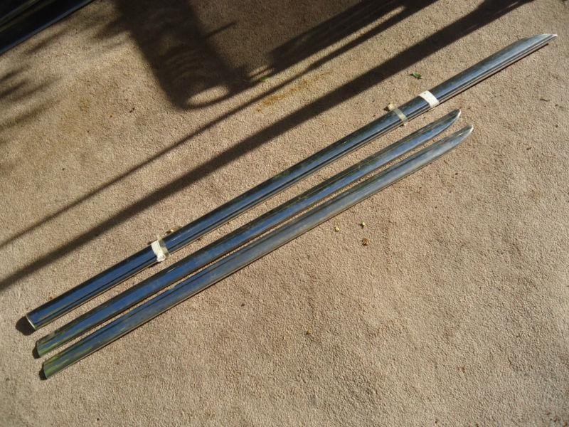 1951 1952 plymouth chrome trim lot set body moulding 