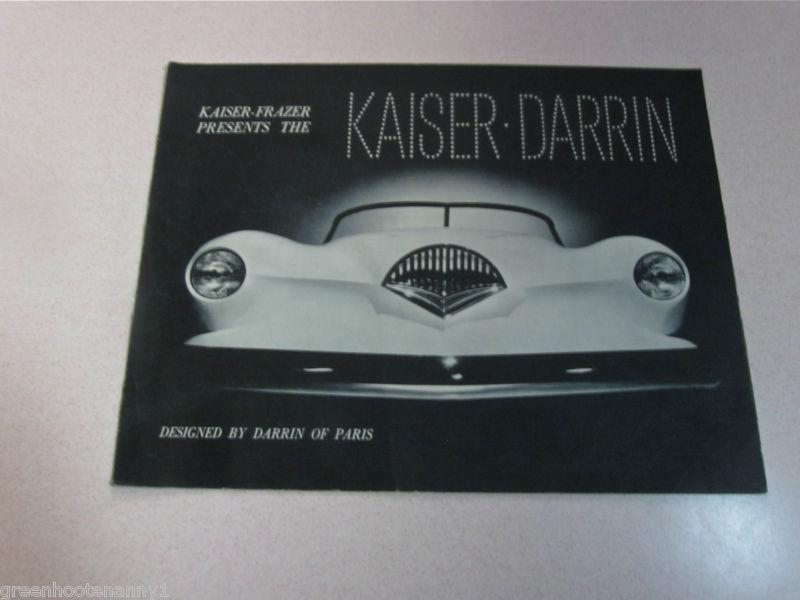 1953 kaiser darrin brochure