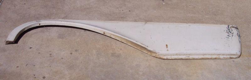 Ford ranchero, falcon comet wagon original paint wheelhouse rust repair panel.