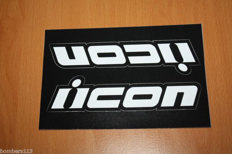 Icon - racing / sticker / decal sheet - 6.00" x 4.00"