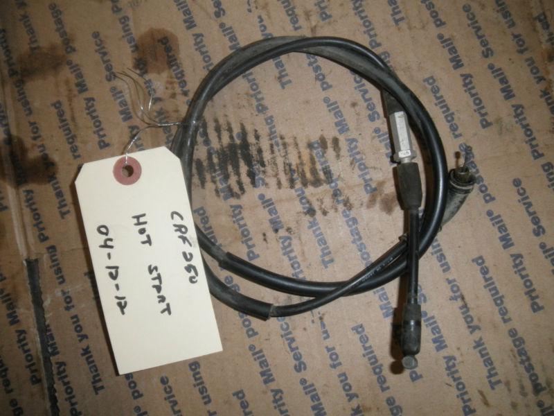 Honda crf250r   hot start cable  