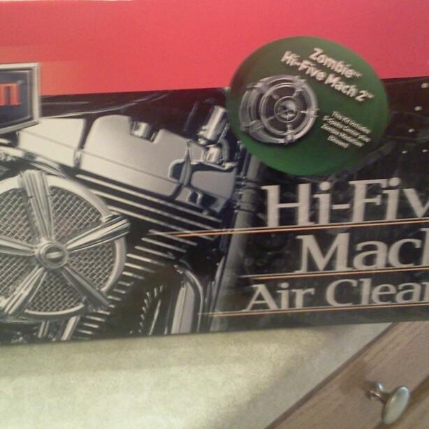 Hi five mach 2 air cleaner harley