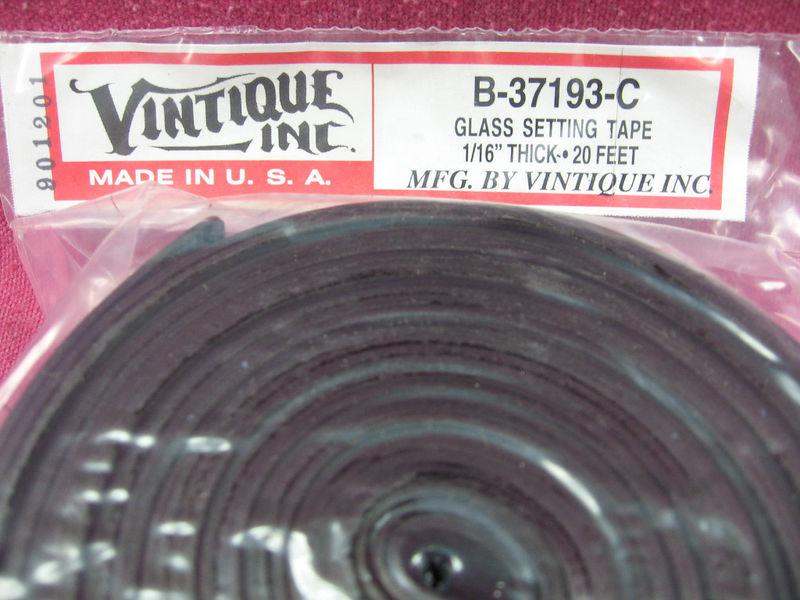 Glass setting tape 1/16 inch thick & 20 foot roll rubber tape insulator