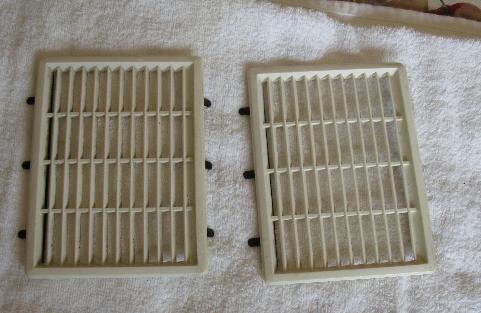 Door speaker grills  t  mark v 1977 1978 1979     excellent condition   white