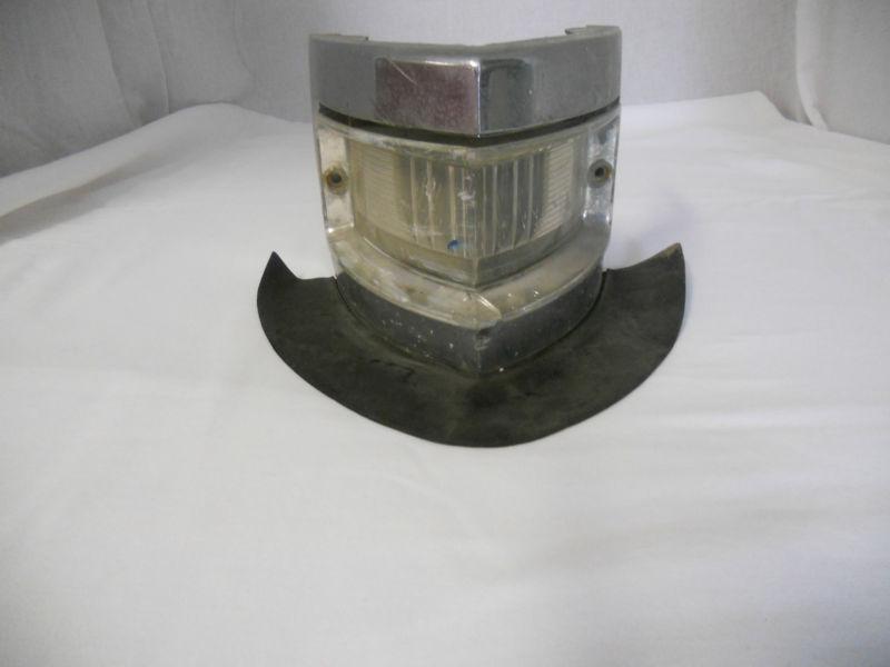 1954 lincoln back up light & lens