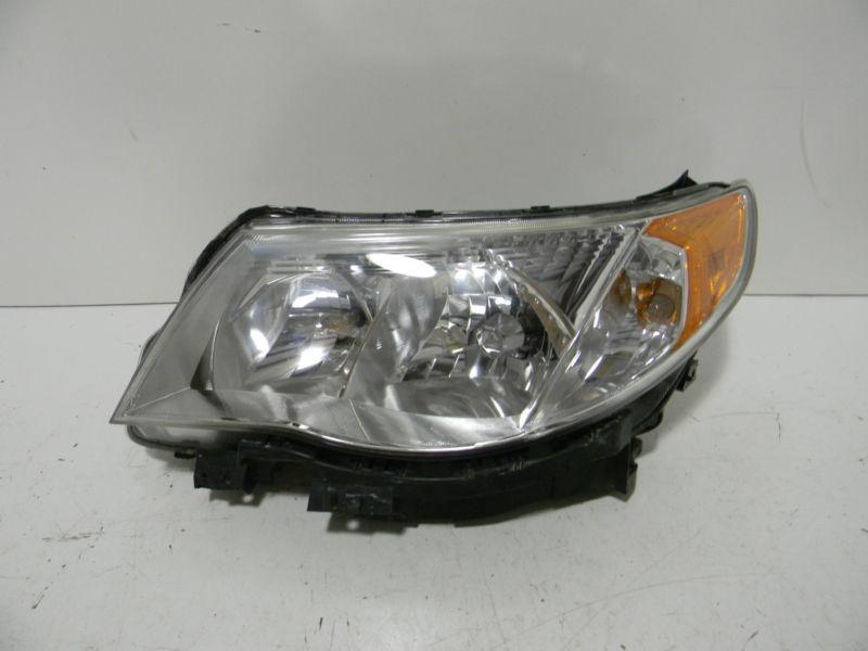 09 10 11 12 13 subaru forester left lh drivers side halogen headlight oem 