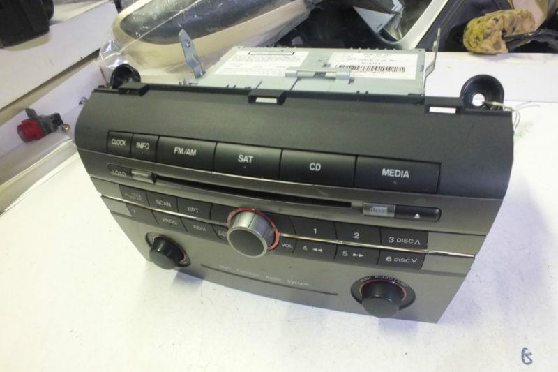 2006 2007 mazda 3 6cd radio br9k 66 arx oem