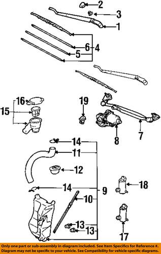 Toyota oem 8511042031 windshield wiper motor