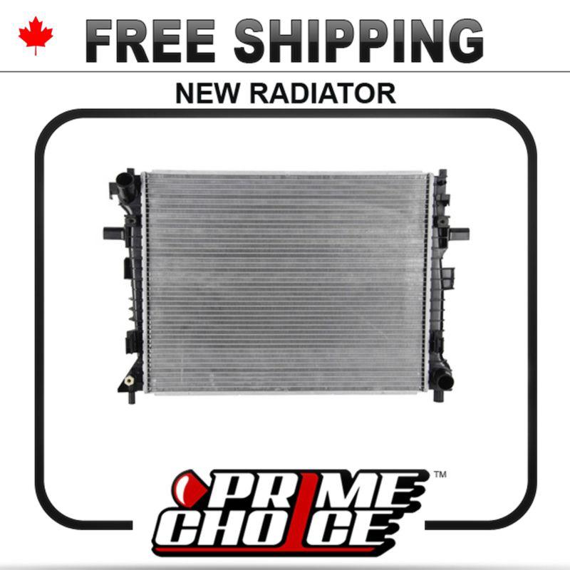 New direct fit complete aluminum radiator - 100% leak tested rad for 4.6l