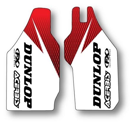 Factory effex lower fork graphics honda honda cr crf125-500 1990-2013