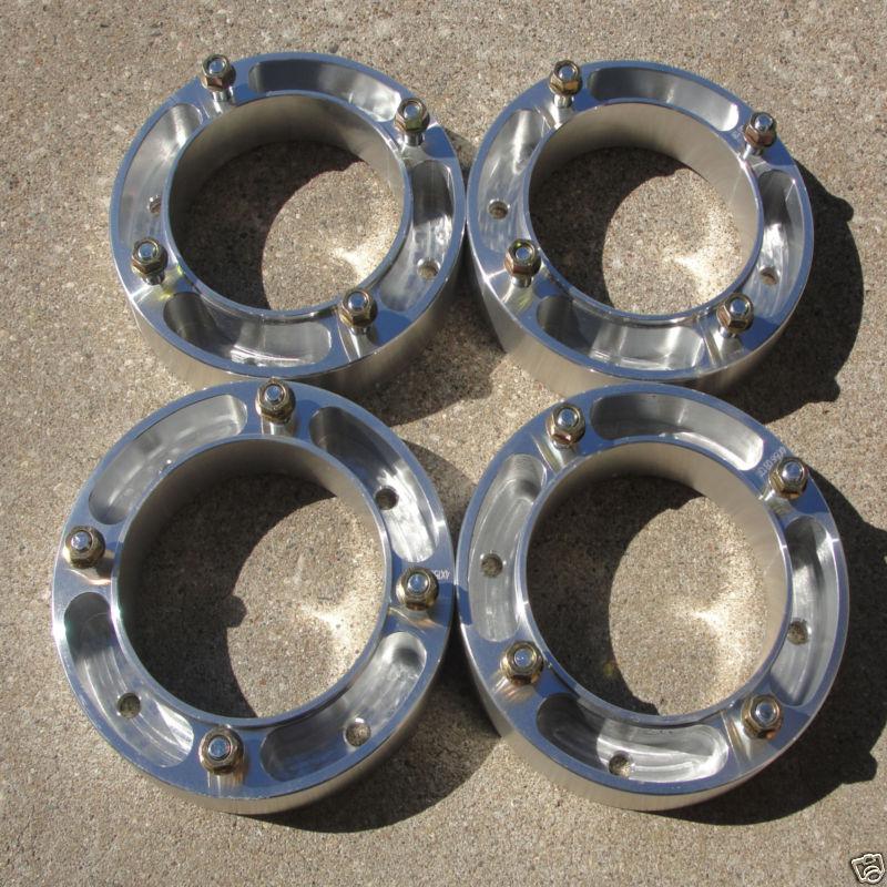 4pc 1.5" inch polaris 4x156 wheel spacers - predator ranger sportsman rzr 38mm