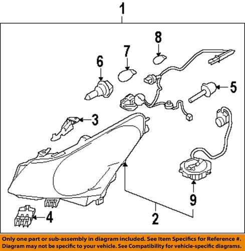 Nissan oem 262969b90e fog lamp bulb