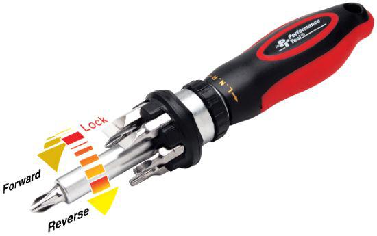 Performance tool w38937 - high torque ratchet screwdriver