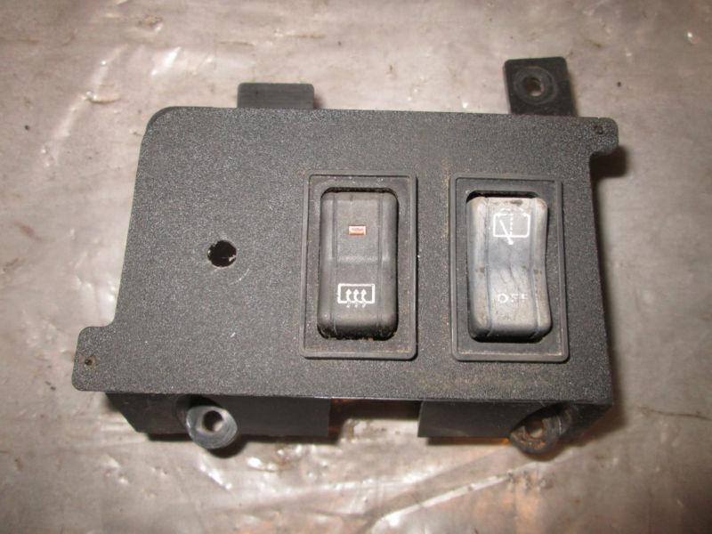 Jeep wrangler hardtop 1991-1995  wiper defroster dash switches panel 1584