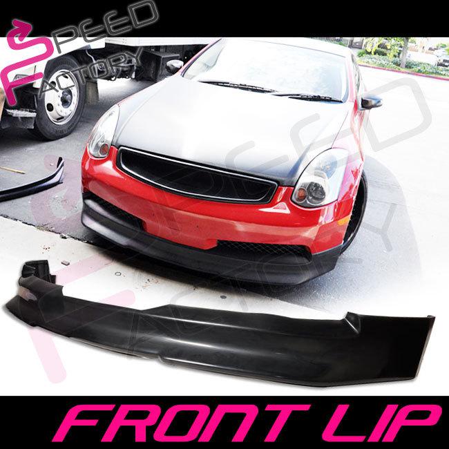 03-07 infiniti g35 2dr type-v front lip pu 