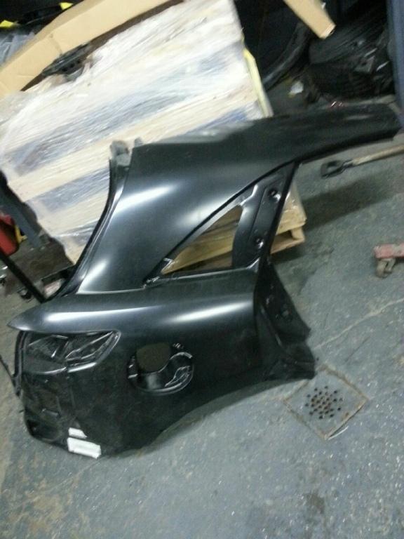 2008 oem infinity fx35 right rear quarter panel