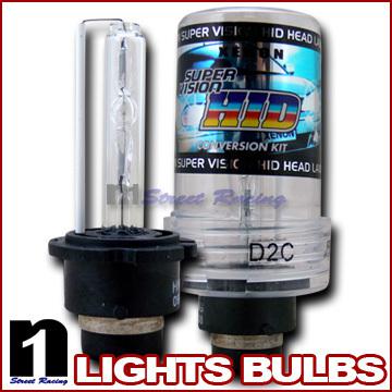 Xenon hid head lamp light bulbs 35w d2s 6000k white pair headlight upgrade bulb