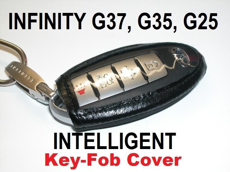 Infiniti g37, g35, g25 - intelligent key-fob cover  2010, 2011, 2012, 2013, 2014