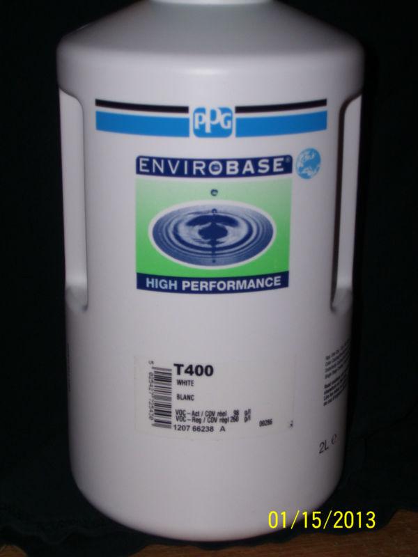 Ppg envirobase ehp t400 white 2l