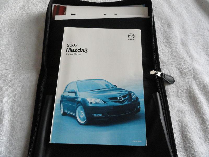 2007 mazda 3  owners manual