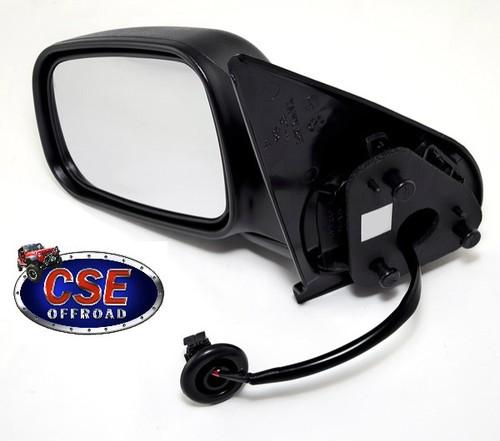 12039.26 omix-ada black power left side mirror jeep grand cherokee 1999-2004