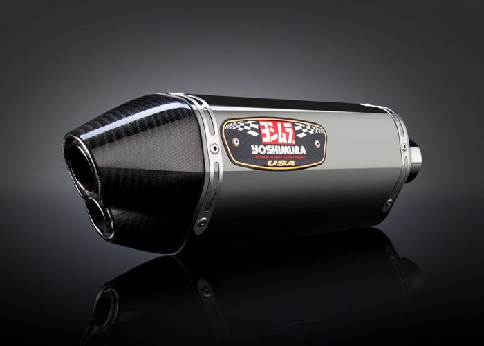 Yoshimura stainless / carbon  slip-on muffler 2011 2012 suzuki gsx-r600 gsx-r750