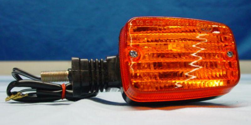 K & s rear left/right turn signal assembly with amber lens for suzuki