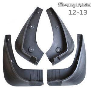 Mud flaps splash guard 4pcs kit for fit kia sportage 2011 2012 2013