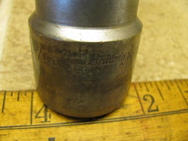 New britain 3/4" drive 1 5/16" 12 point socket usa tool