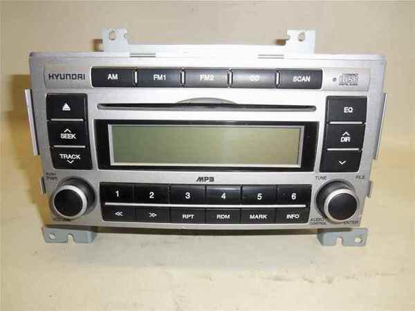 07 08 hyundai santa fe cd radio oem lkq