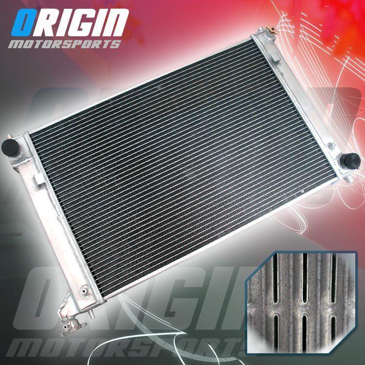 05-10 scion tc 2azfe 2 rows racing mt manual aluminum performance  radiator