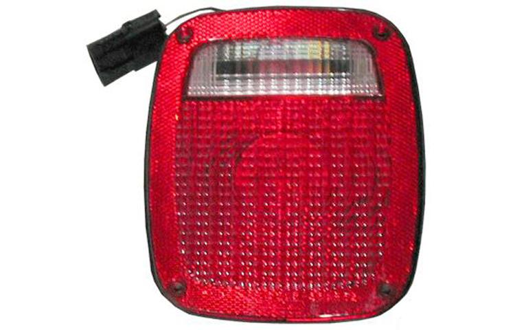 Left driver side replacement tail light lamp 91-06 jeep wrangler 56018649ad