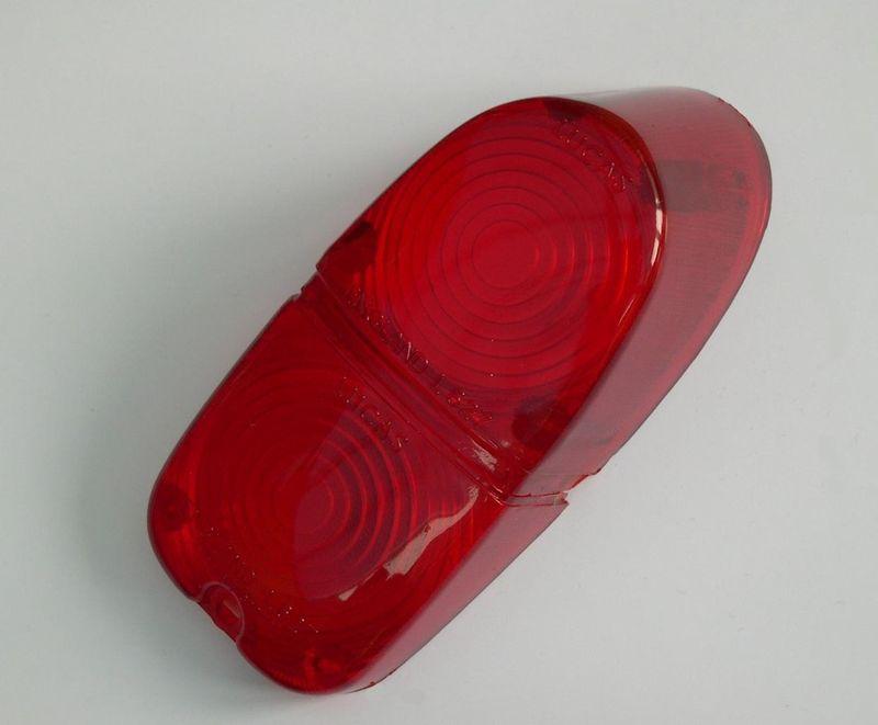 Lucas l627 red rear & indicator lens, jaguar xk150, jaguar mk2