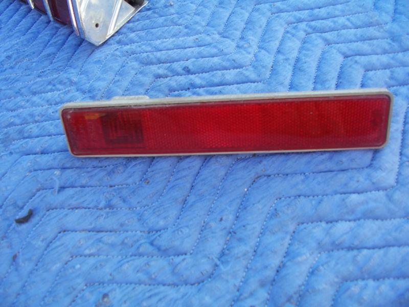 1978 mark v trunk left side marker clearance light oem used wear  orig lincoln