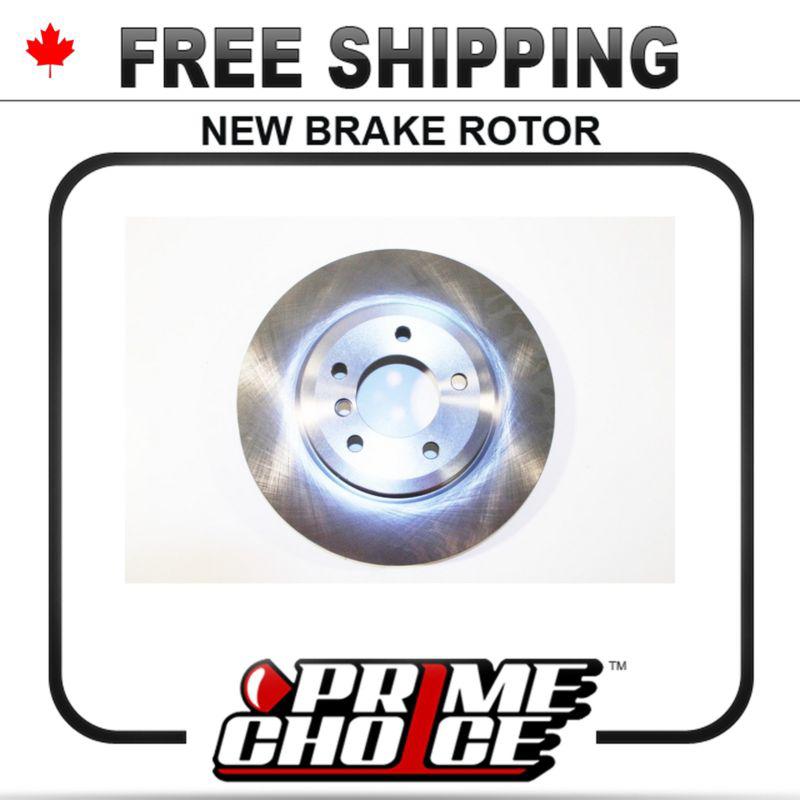 1 premium new disc brake rotor for front fits left driver / right passenger side