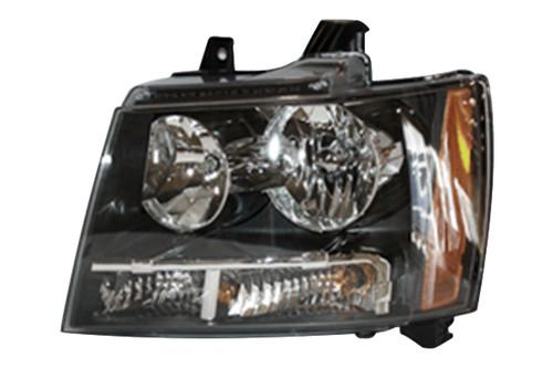 Tyc 20-6756-00 - 2007 chevy avalanche left replacement headlight assembly