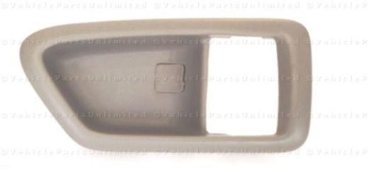 97 - 01 inside  door handle bezel trim cover casing beige rh fits: toyota camry