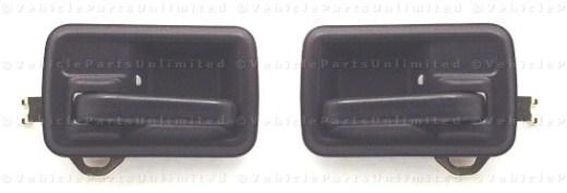 94 95  2 inside lh rh door handles fits: suzuki samurai