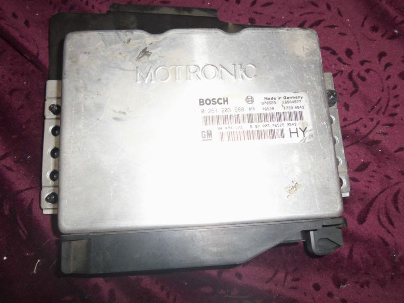 1997 cadillac catera ecm ecu computer brain box 0261203988